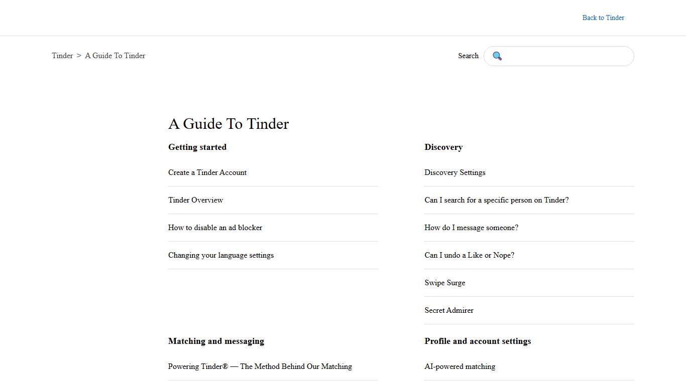 A Guide To Tinder – Tinder